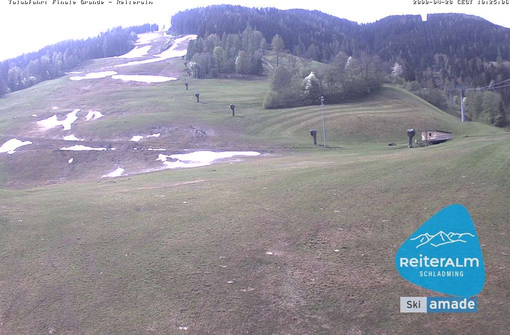 Archived image Webcam Reiteralm: Base Station Silver Jet