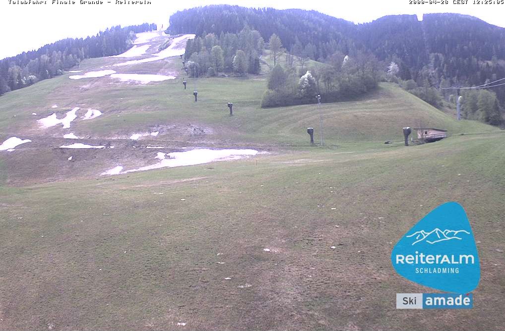 Archived image Webcam Reiteralm: Base Station Silver Jet