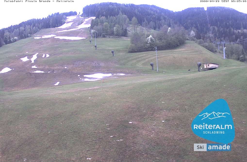 Archiv Foto Webcam Reiteralm - Talstation 8er Silver Jet