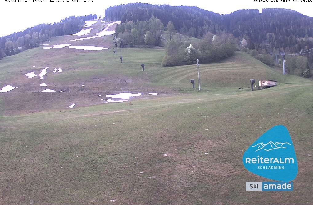 Archiv Foto Webcam Reiteralm - Talstation 8er Silver Jet