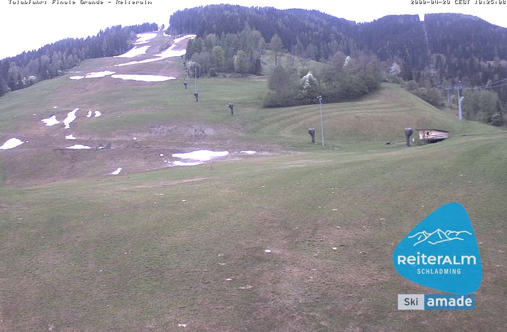 Archiv Foto Webcam Reiteralm - Talstation 8er Silver Jet