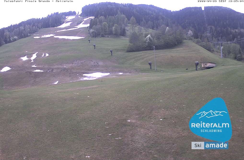 Archiv Foto Webcam Reiteralm - Talstation 8er Silver Jet