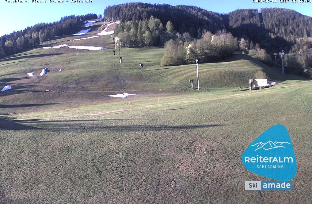 Archiv Foto Webcam Reiteralm - Talstation 8er Silver Jet