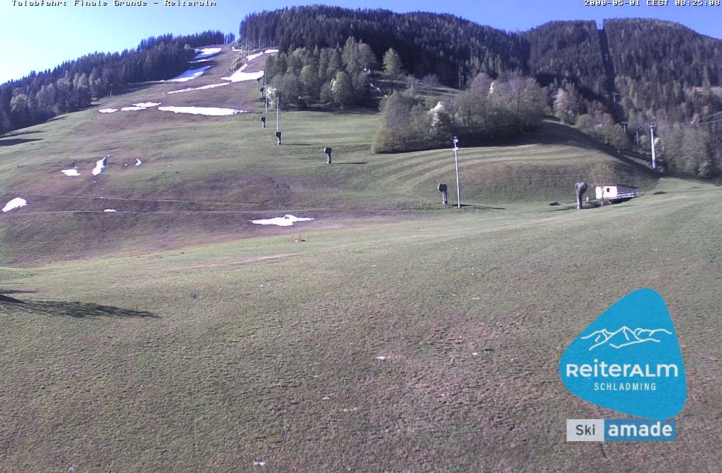 Archiv Foto Webcam Reiteralm - Talstation 8er Silver Jet