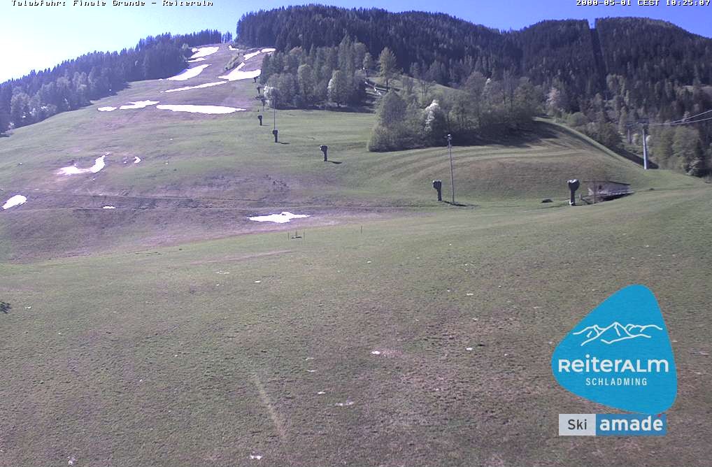 Archiv Foto Webcam Reiteralm - Talstation 8er Silver Jet