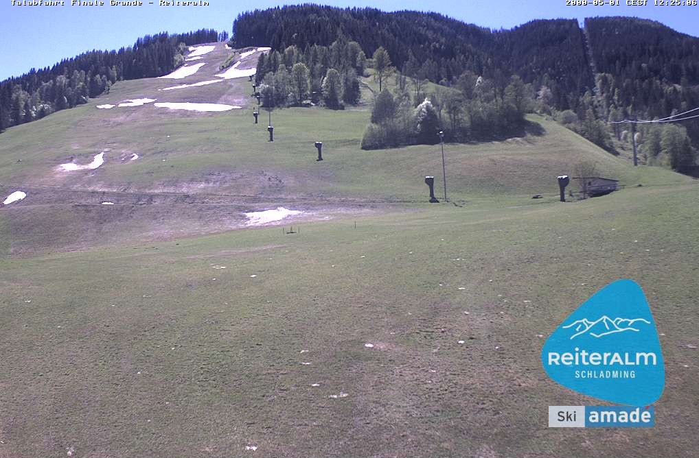 Archiv Foto Webcam Reiteralm - Talstation 8er Silver Jet