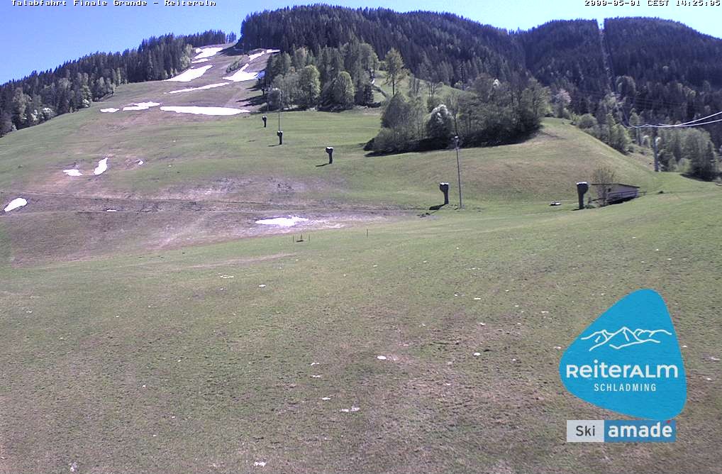 Archiv Foto Webcam Reiteralm - Talstation 8er Silver Jet