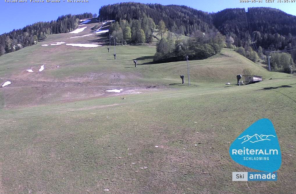 Archiv Foto Webcam Reiteralm - Talstation 8er Silver Jet