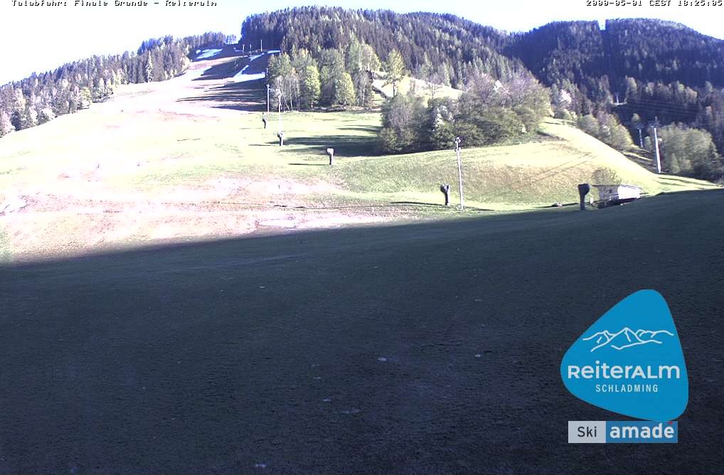 Archiv Foto Webcam Reiteralm - Talstation 8er Silver Jet