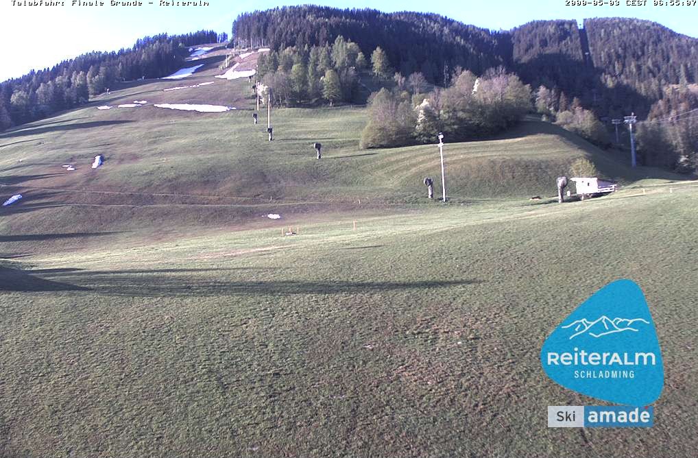 Archiv Foto Webcam Reiteralm - Talstation 8er Silver Jet