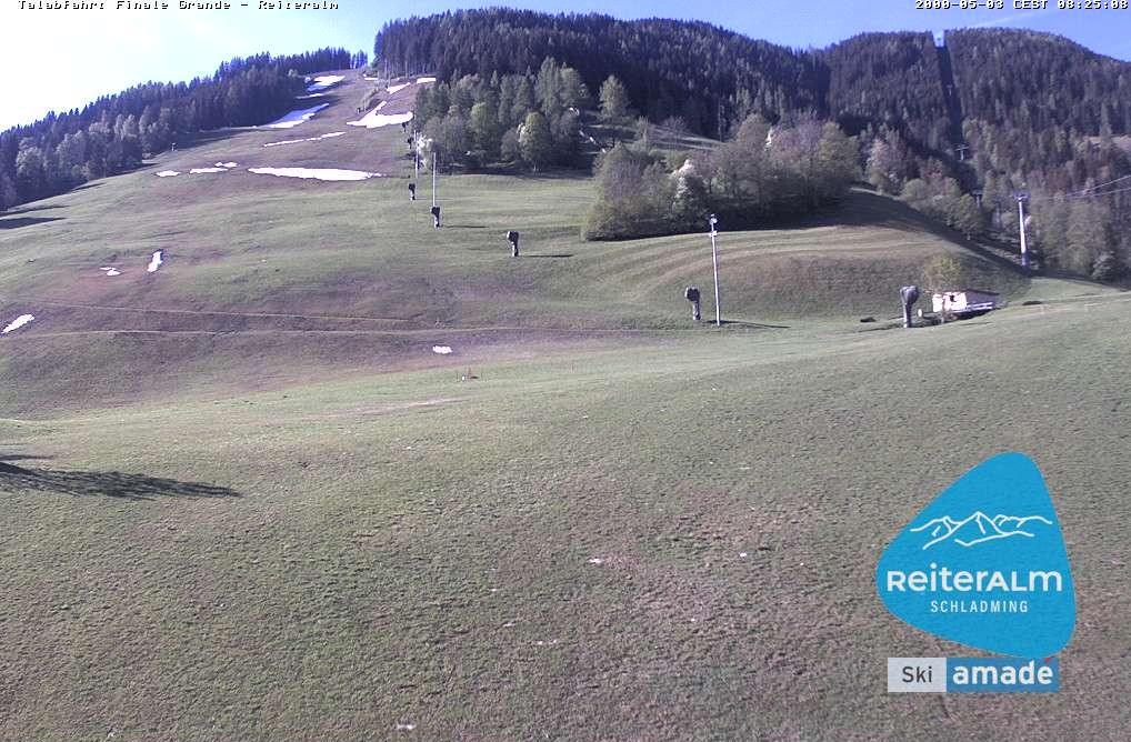 Archiv Foto Webcam Reiteralm - Talstation 8er Silver Jet