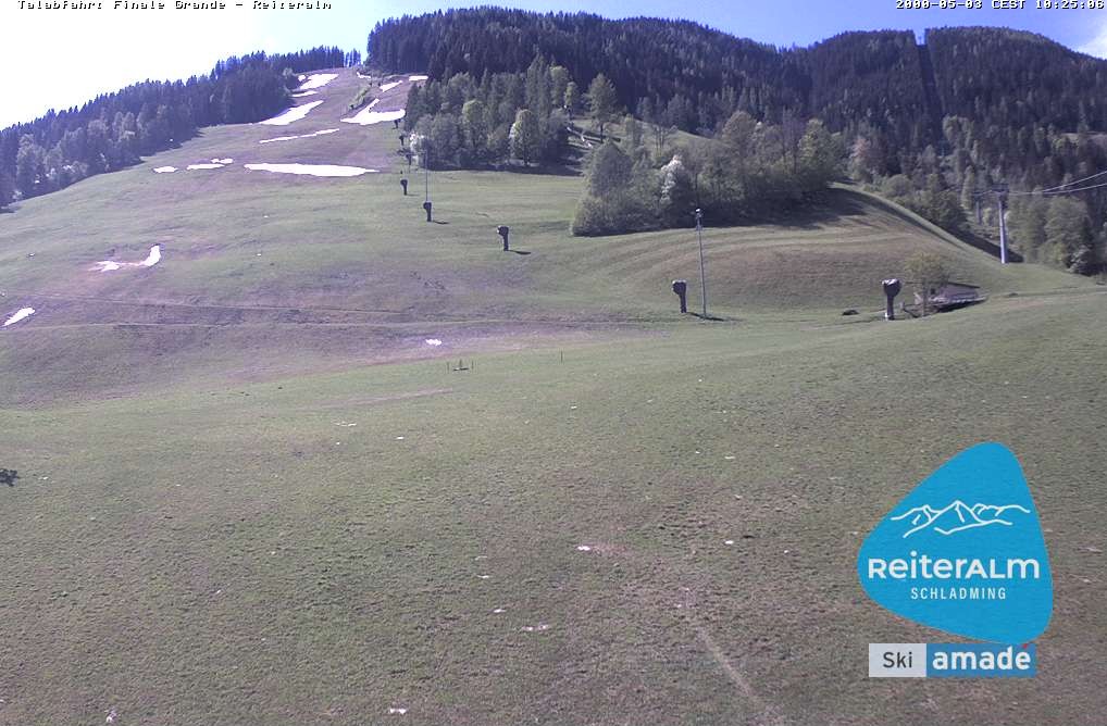 Archiv Foto Webcam Reiteralm - Talstation 8er Silver Jet