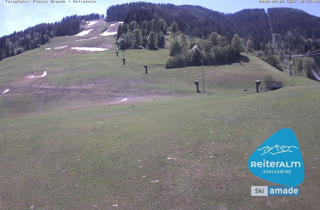 Archiv Foto Webcam Reiteralm - Talstation 8er Silver Jet