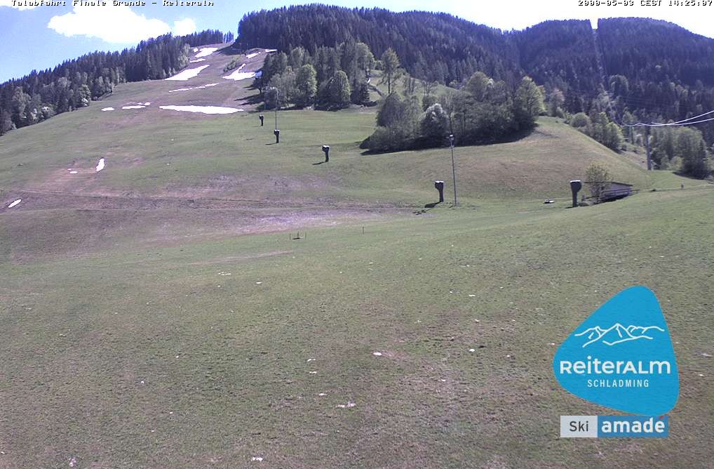 Archiv Foto Webcam Reiteralm - Talstation 8er Silver Jet