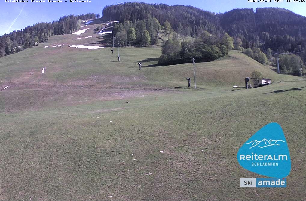 Archiv Foto Webcam Reiteralm - Talstation 8er Silver Jet
