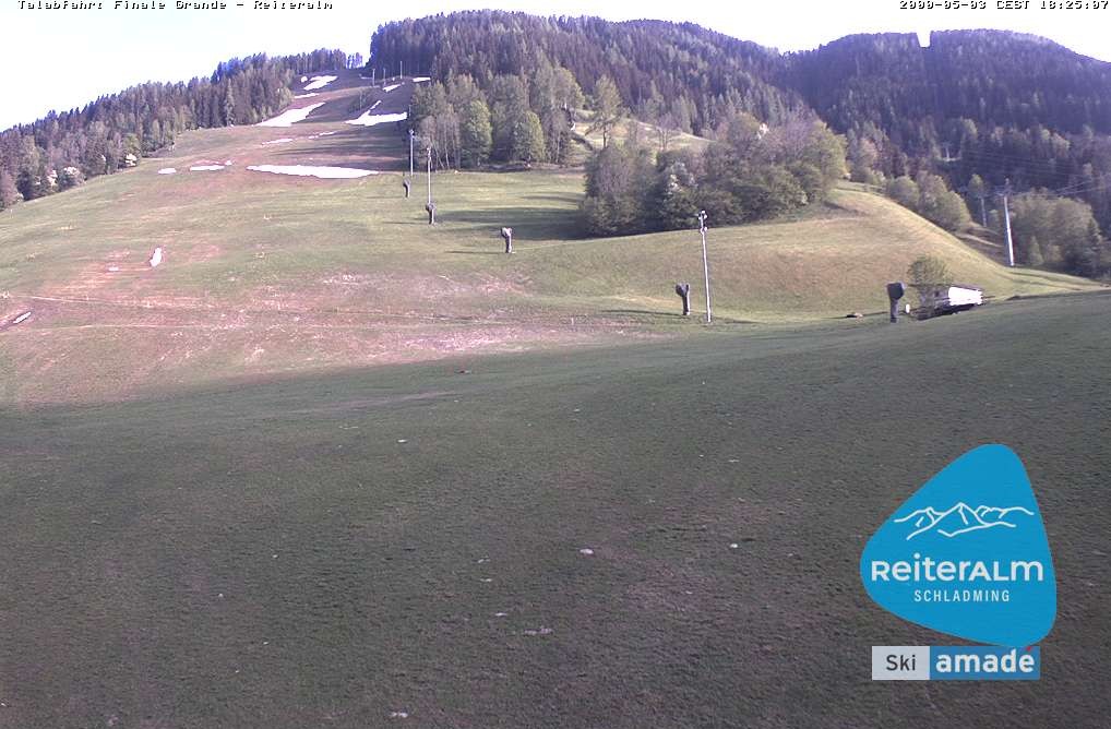 Archiv Foto Webcam Reiteralm - Talstation 8er Silver Jet