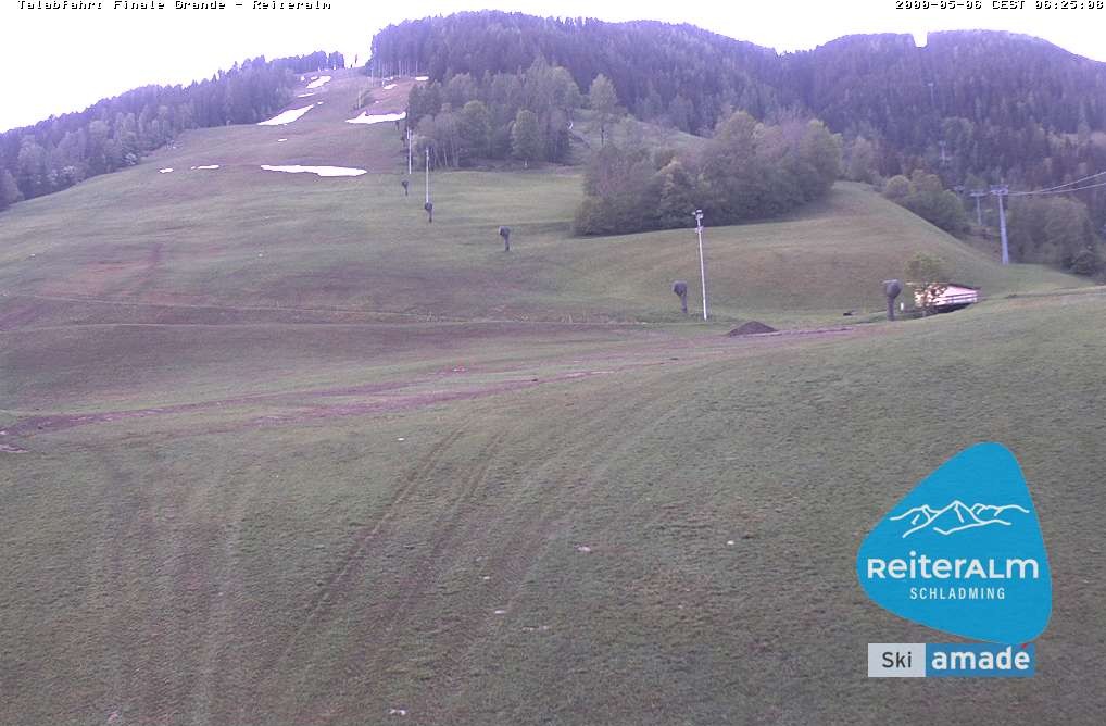 Archiv Foto Webcam Reiteralm - Talstation 8er Silver Jet