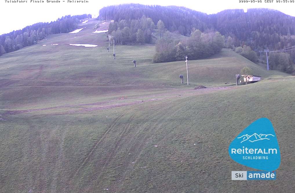 Archiv Foto Webcam Reiteralm - Talstation 8er Silver Jet