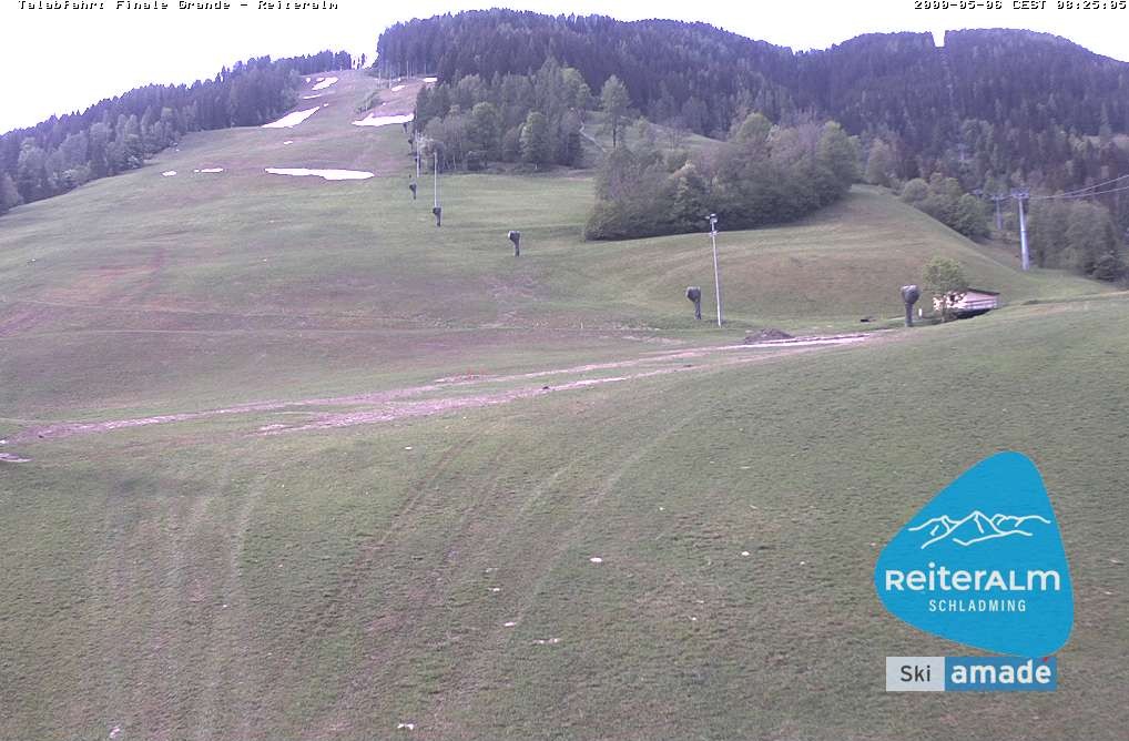 Archiv Foto Webcam Reiteralm - Talstation 8er Silver Jet