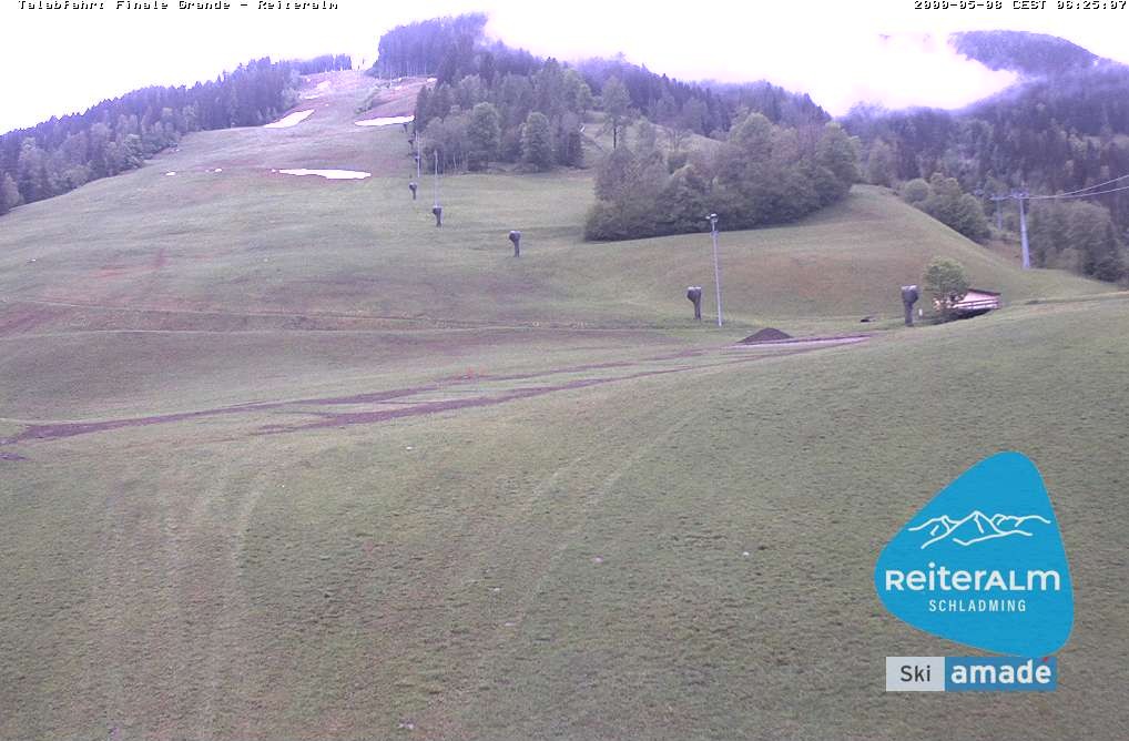 Archiv Foto Webcam Reiteralm - Talstation 8er Silver Jet
