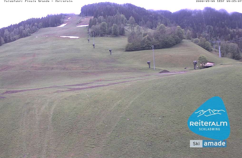 Archiv Foto Webcam Reiteralm - Talstation 8er Silver Jet