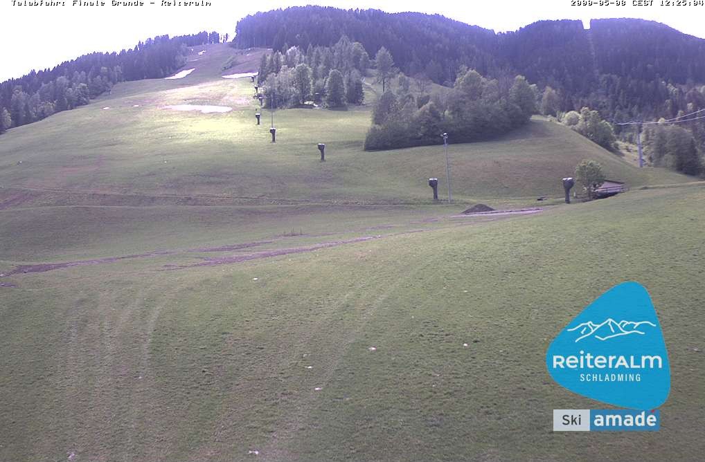 Archiv Foto Webcam Reiteralm - Talstation 8er Silver Jet