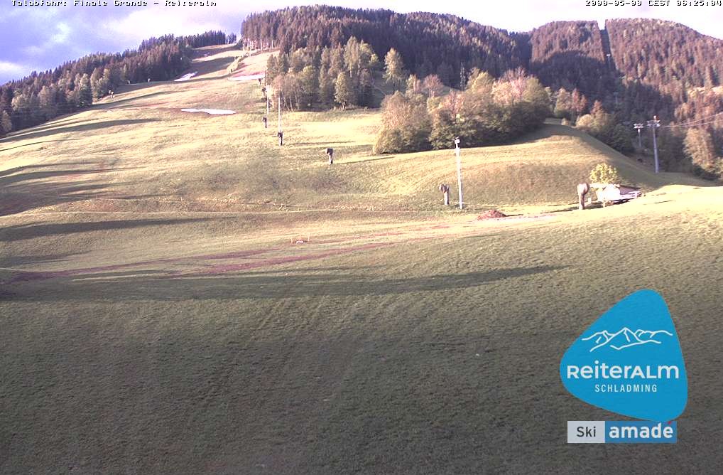 Archiv Foto Webcam Reiteralm - Talstation 8er Silver Jet