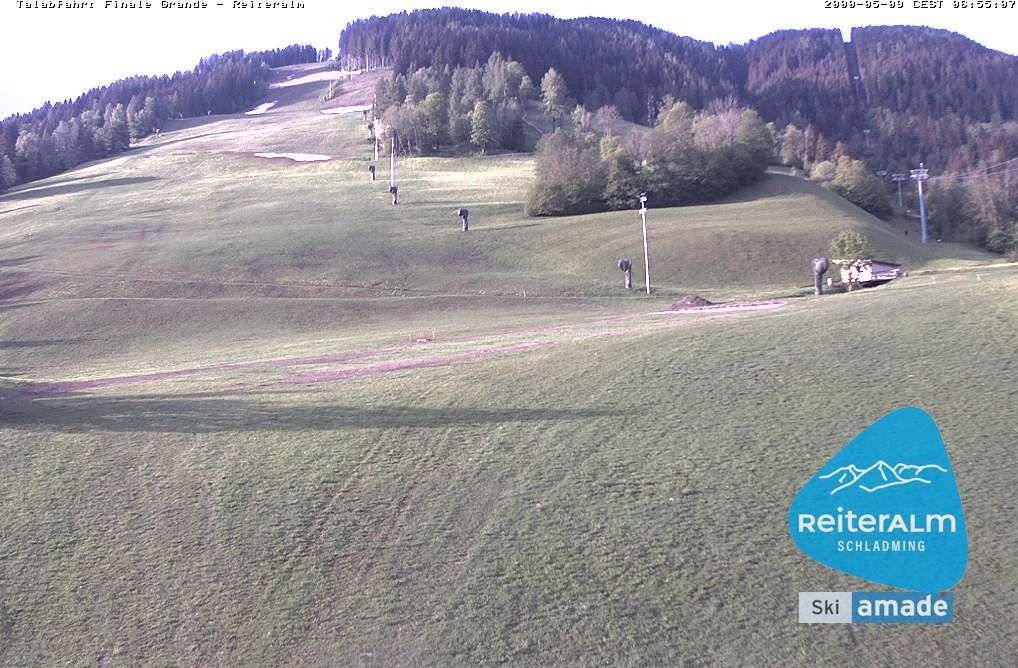 Archiv Foto Webcam Reiteralm - Talstation 8er Silver Jet