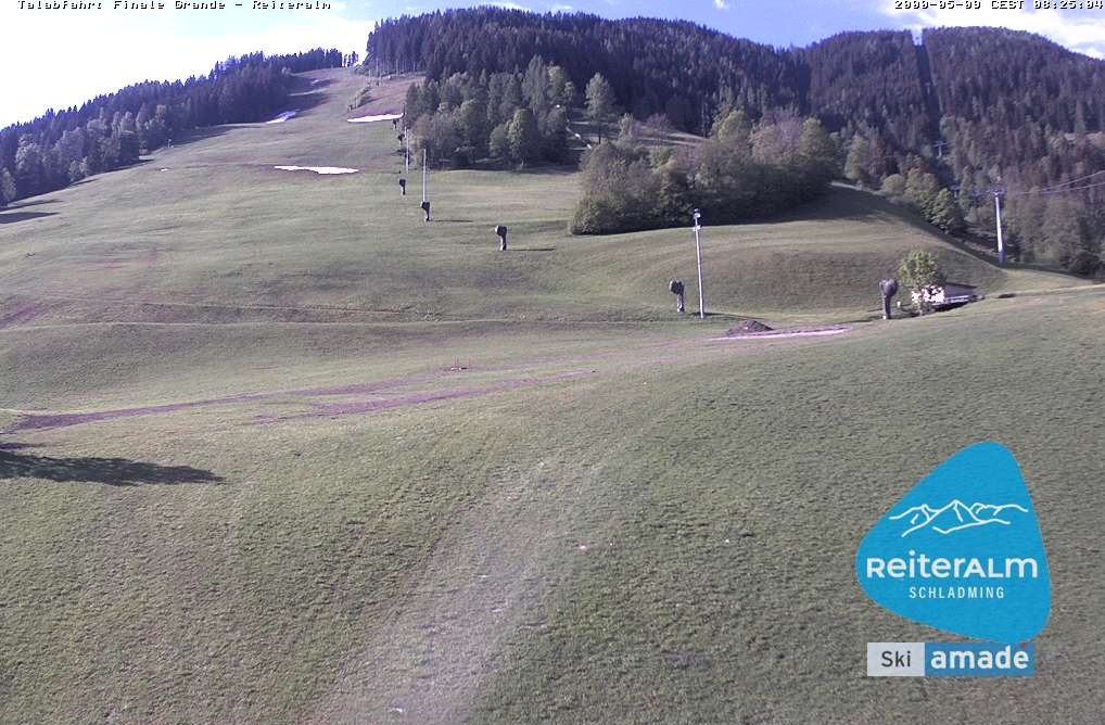 Archiv Foto Webcam Reiteralm - Talstation 8er Silver Jet