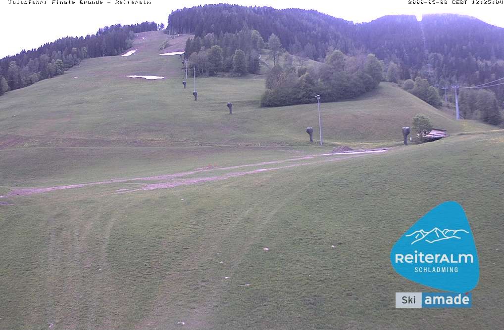 Archiv Foto Webcam Reiteralm - Talstation 8er Silver Jet