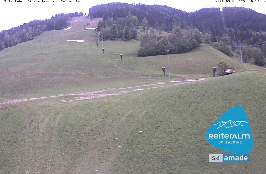 Archiv Foto Webcam Reiteralm - Talstation 8er Silver Jet