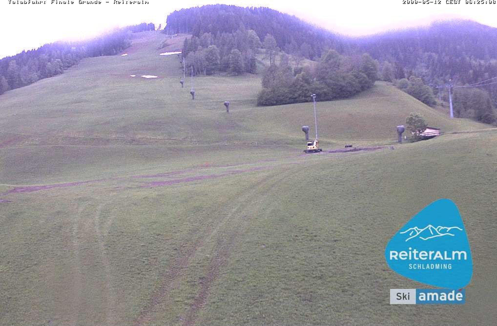 Archiv Foto Webcam Reiteralm - Talstation 8er Silver Jet