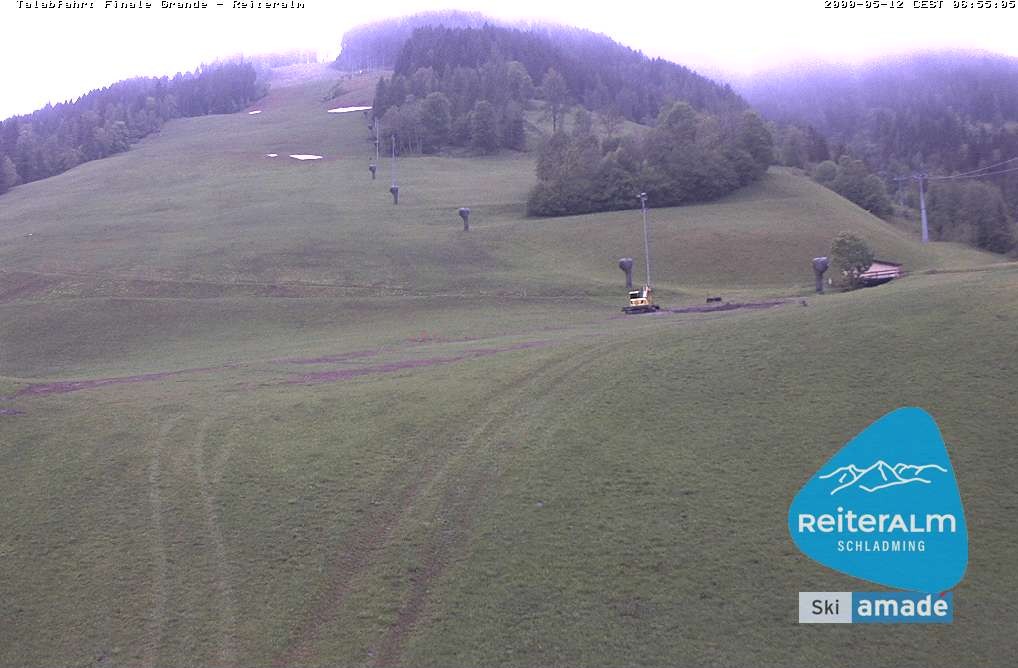 Archiv Foto Webcam Reiteralm - Talstation 8er Silver Jet