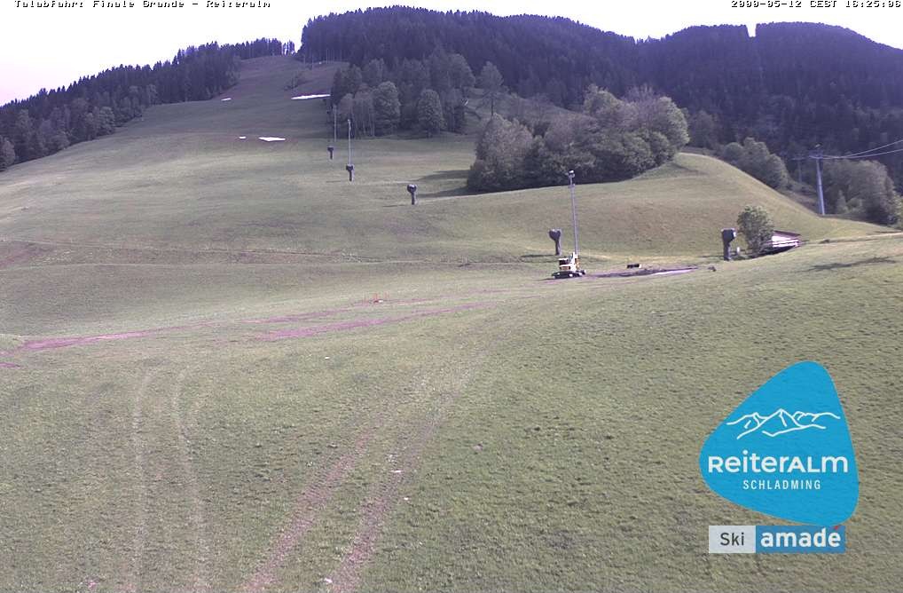 Archiv Foto Webcam Reiteralm - Talstation 8er Silver Jet