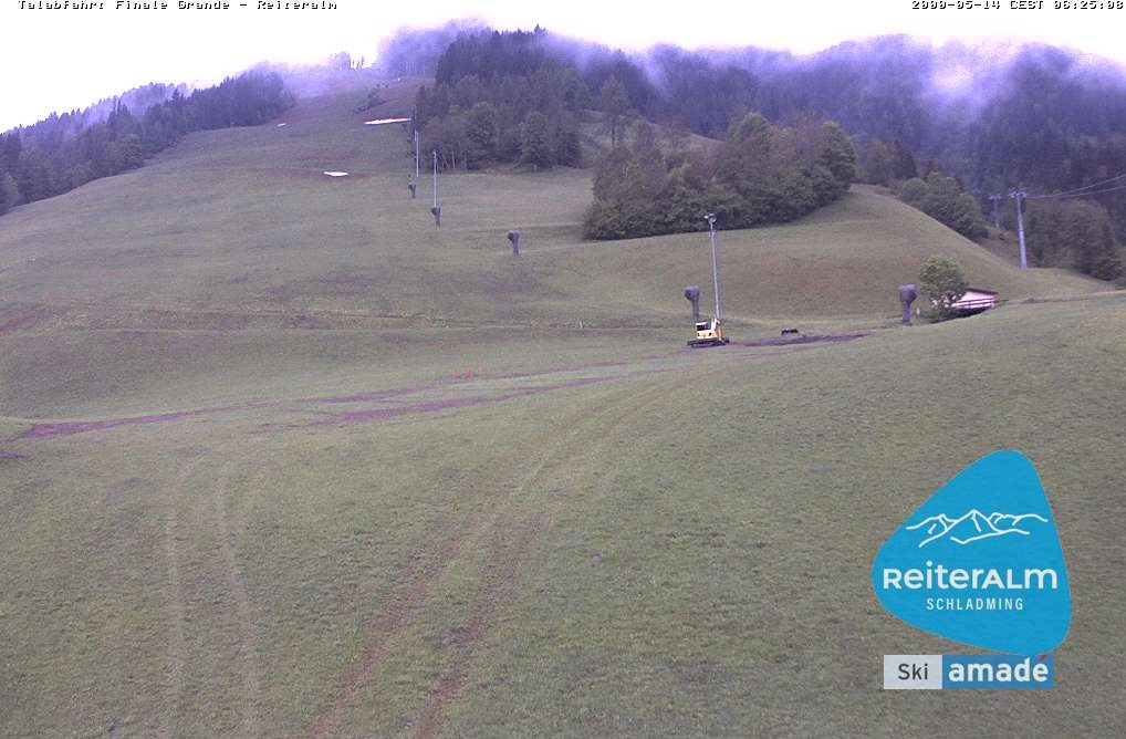 Archiv Foto Webcam Reiteralm - Talstation 8er Silver Jet