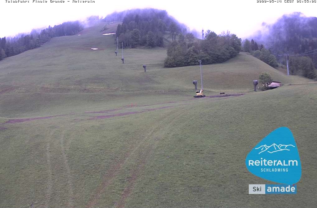 Archiv Foto Webcam Reiteralm - Talstation 8er Silver Jet