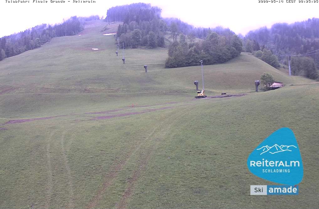Archiv Foto Webcam Reiteralm - Talstation 8er Silver Jet