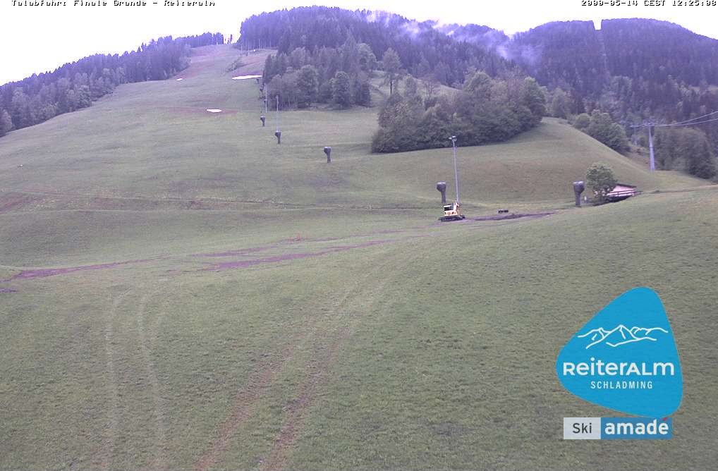 Archiv Foto Webcam Reiteralm - Talstation 8er Silver Jet
