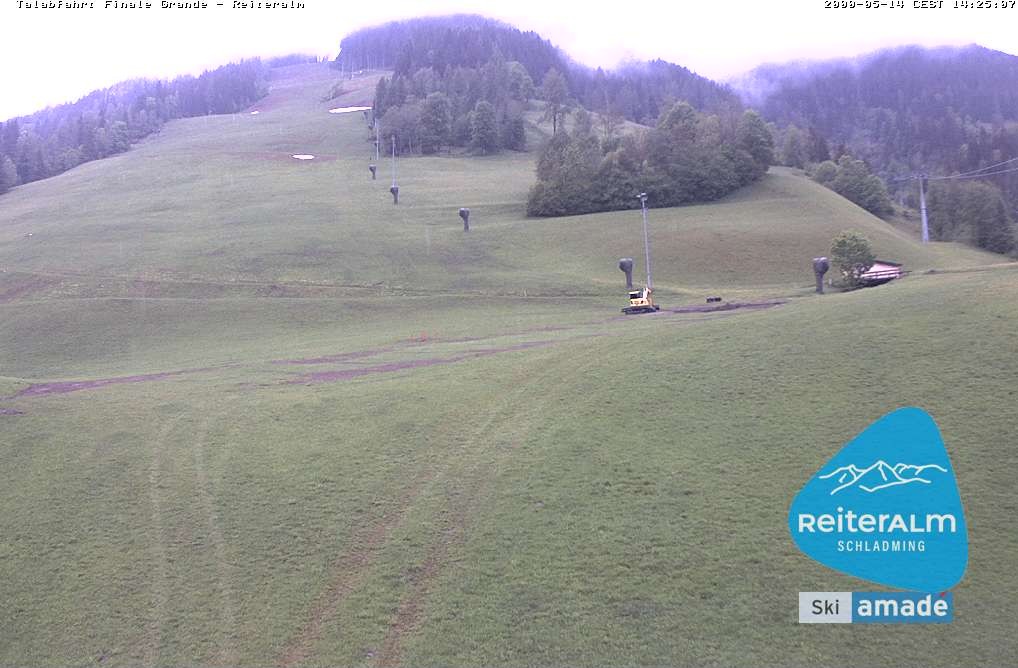Archiv Foto Webcam Reiteralm - Talstation 8er Silver Jet
