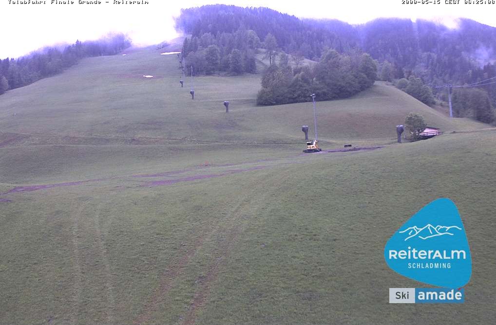 Archiv Foto Webcam Reiteralm - Talstation 8er Silver Jet