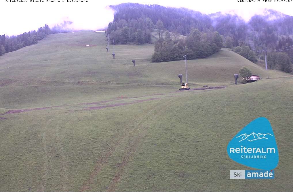 Archiv Foto Webcam Reiteralm - Talstation 8er Silver Jet