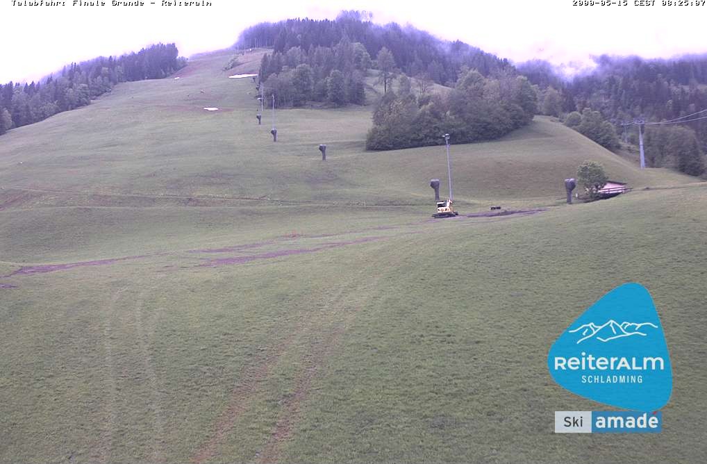 Archiv Foto Webcam Reiteralm - Talstation 8er Silver Jet