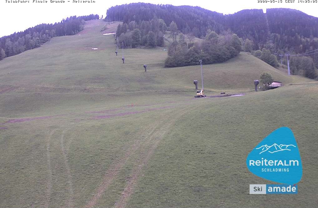 Archiv Foto Webcam Reiteralm - Talstation 8er Silver Jet