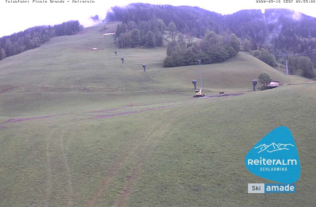 Archiv Foto Webcam Reiteralm - Talstation 8er Silver Jet