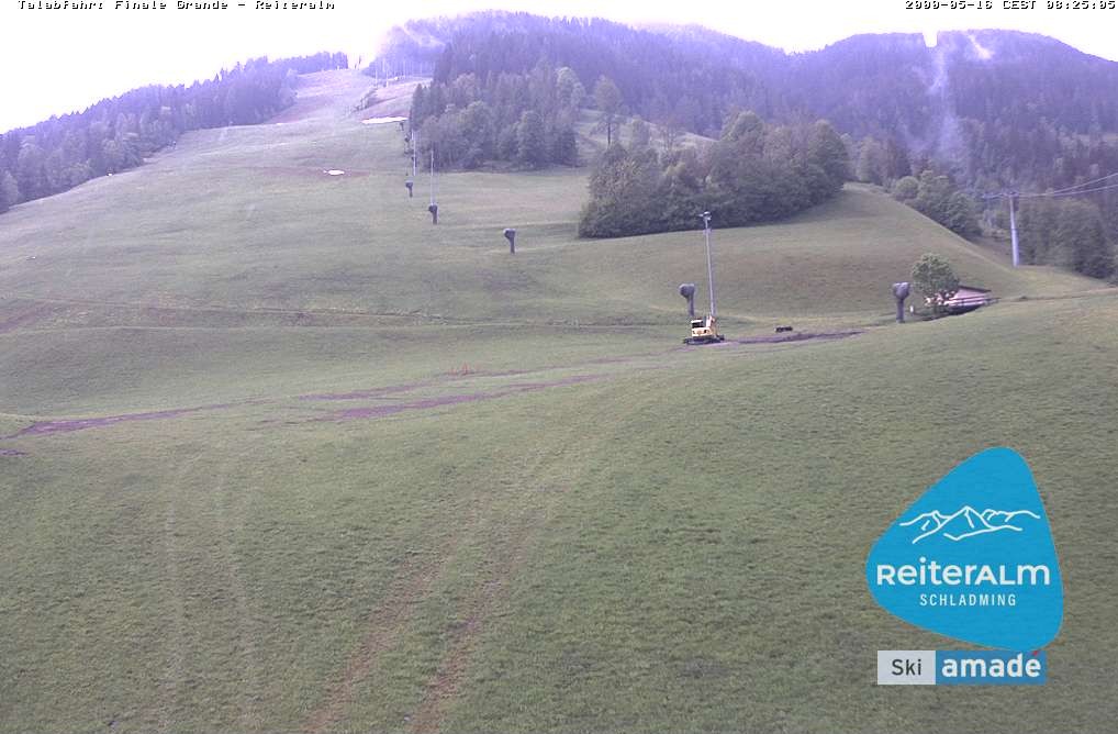 Archiv Foto Webcam Reiteralm - Talstation 8er Silver Jet
