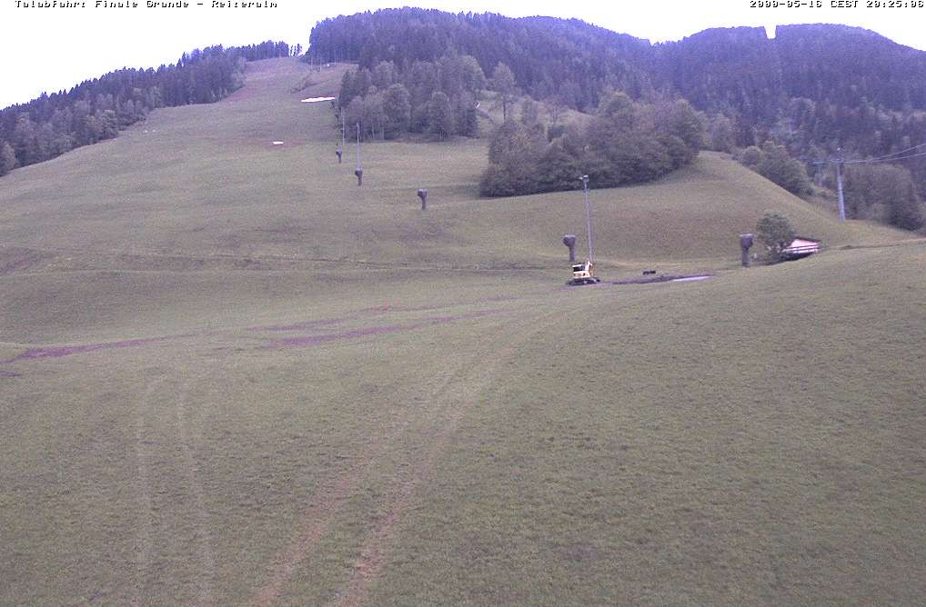 Archived image Webcam Reiteralm: Base Station Silver Jet
