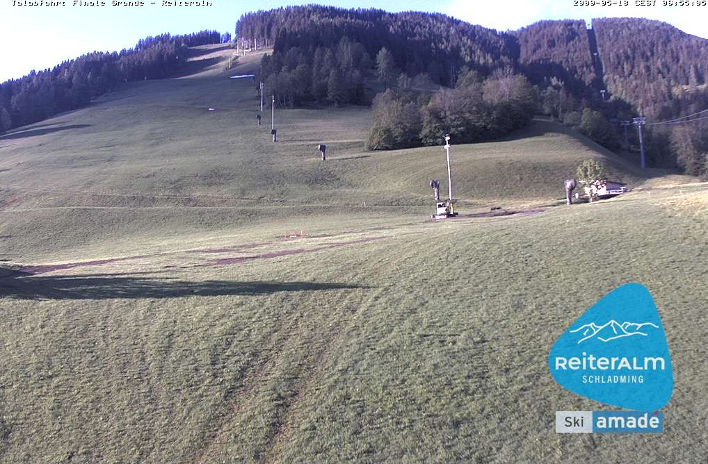 Archiv Foto Webcam Reiteralm - Talstation 8er Silver Jet
