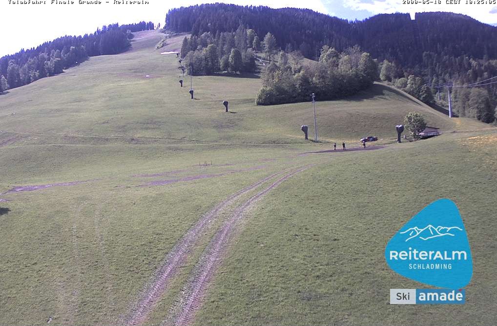 Archiv Foto Webcam Reiteralm - Talstation 8er Silver Jet