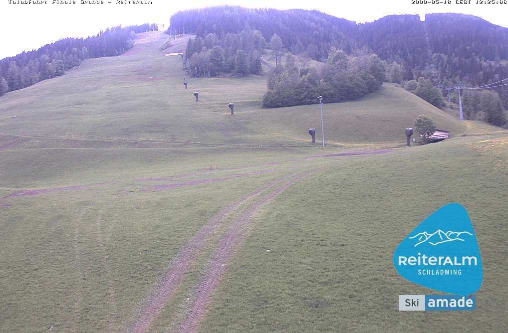 Archiv Foto Webcam Reiteralm - Talstation 8er Silver Jet
