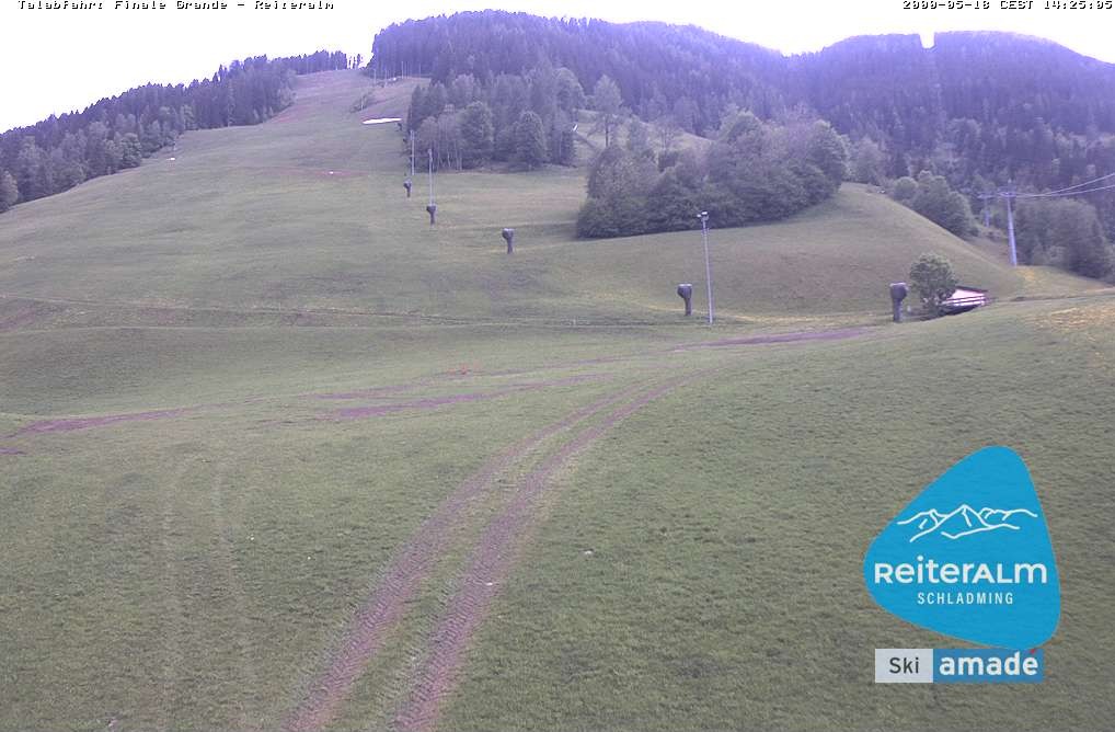 Archiv Foto Webcam Reiteralm - Talstation 8er Silver Jet